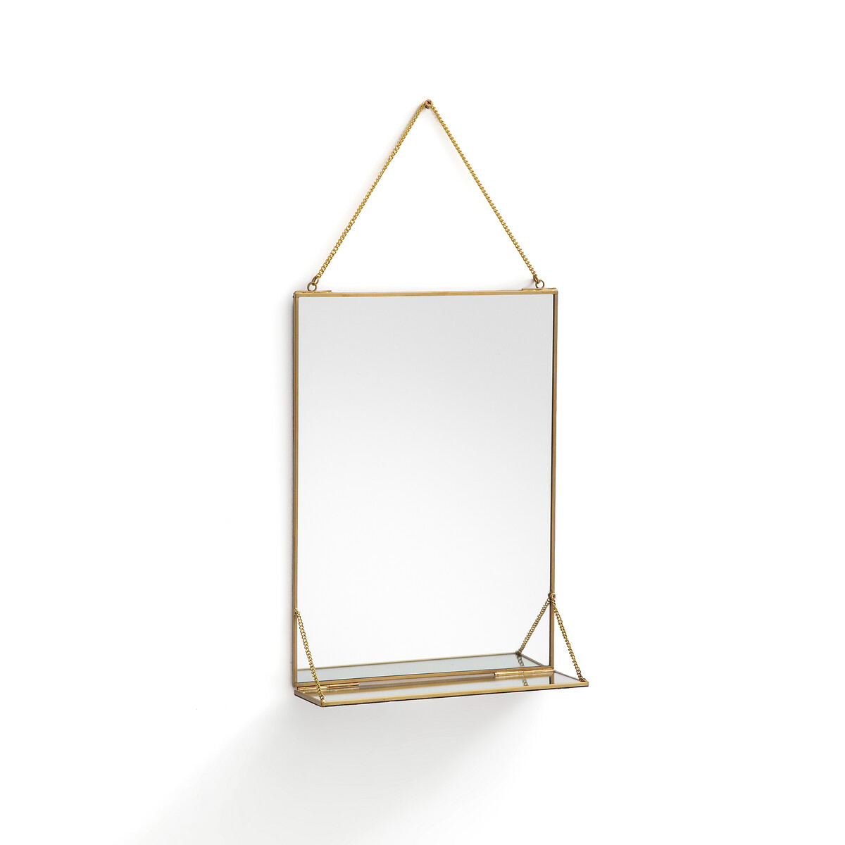 La Redoute Interieurs Espelho retangular com prateleira, Uyova